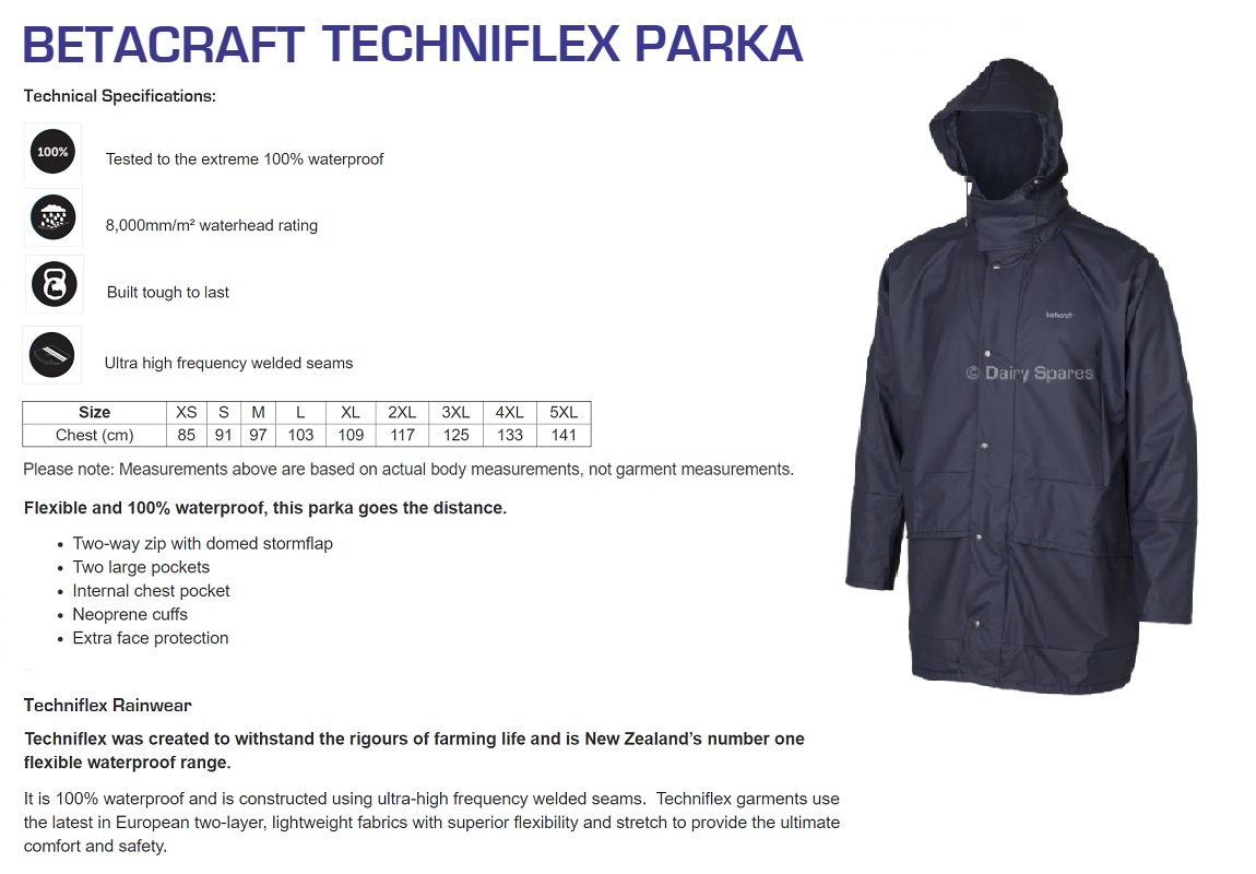 Betacraft Techniflex Jacket